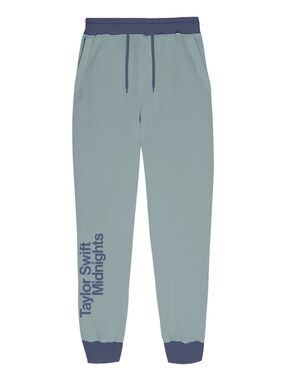 TAYLOR SWIFT • MIDNIGHTS TEAL COLOR BLOCK SWEATPANTS